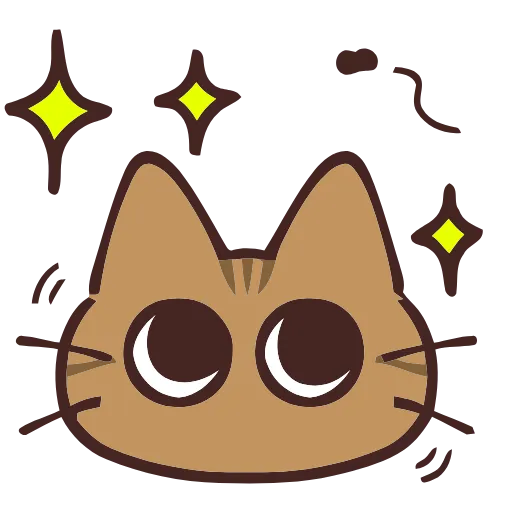 🐱 Эмодзи «() Brown Cat» для Telegram