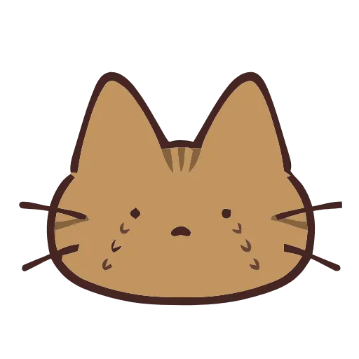 🐱 Эмодзи «() Brown Cat» для Telegram