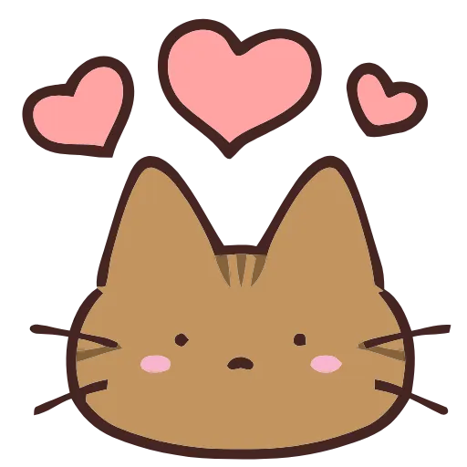 🐱 Эмодзи «() Brown Cat» для Telegram
