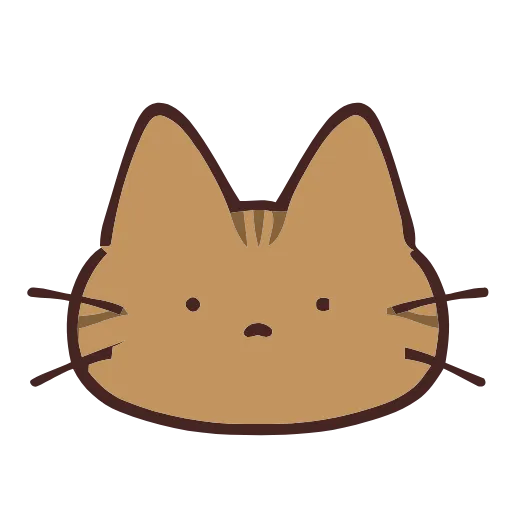 🐱 Эмодзи «() Brown Cat» для Telegram