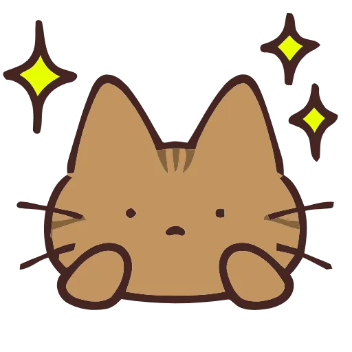 🐱 Эмодзи «() Brown Cat» для Telegram