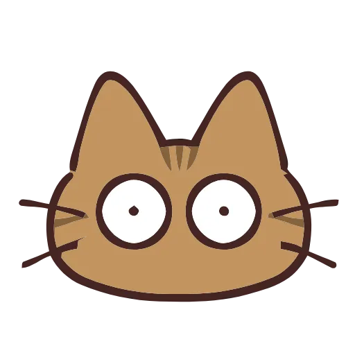 🐱 Эмодзи «() Brown Cat» для Telegram