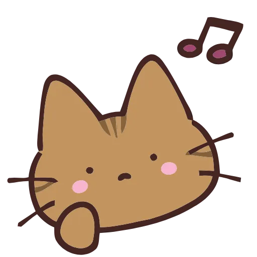 🐱 Эмодзи «() Brown Cat» для Telegram