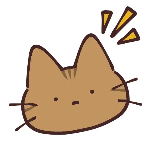 🐱 Эмодзи «() Brown Cat» для Telegram