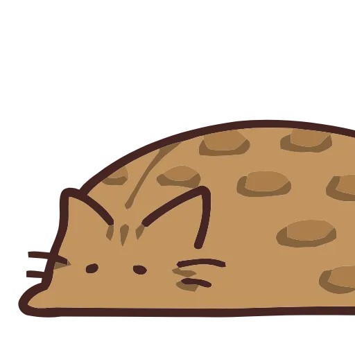 🐱 Эмодзи «() Brown Cat» для Telegram