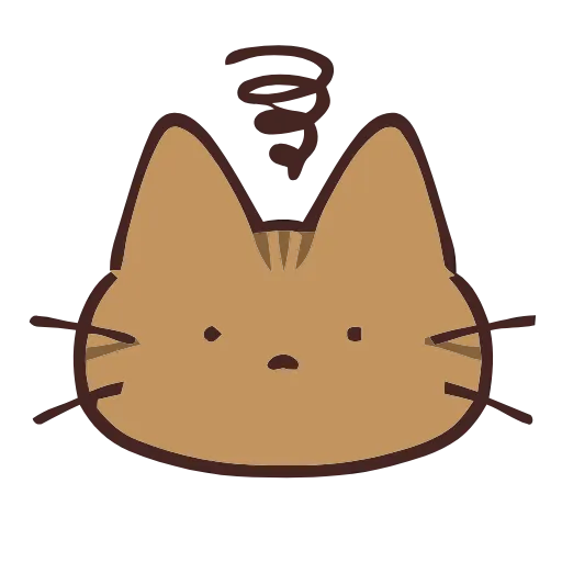 🐱 Эмодзи «() Brown Cat» для Telegram