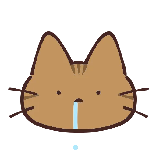 🐱 Эмодзи «() Brown Cat» для Telegram