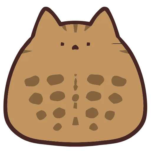 🐱 Эмодзи «() Brown Cat» для Telegram