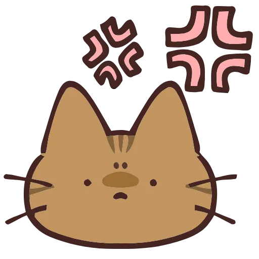 🐱 Эмодзи «() Brown Cat» для Telegram