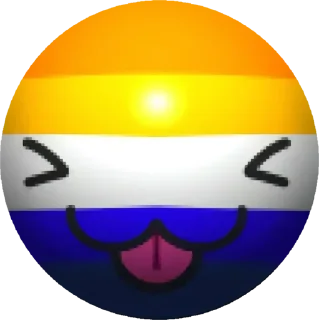 🤩 Стикер «Bubble TikTok» для Telegram