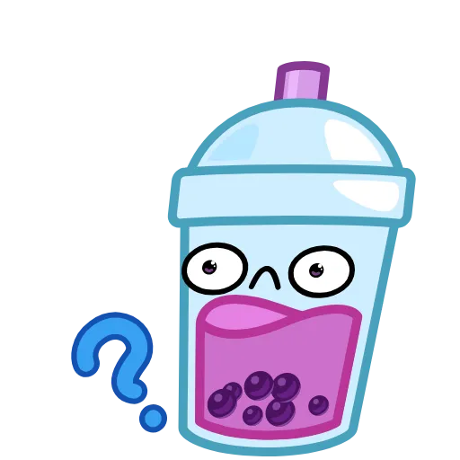 🤔 Эмодзи «🧋Bubble Tea» для Telegram