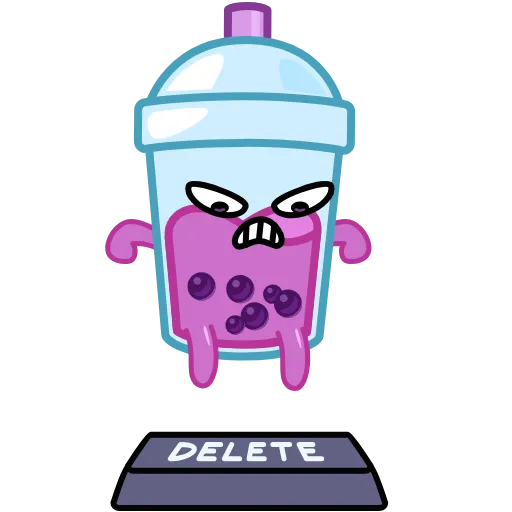 😠 Эмодзи «🧋Bubble Tea» для Telegram