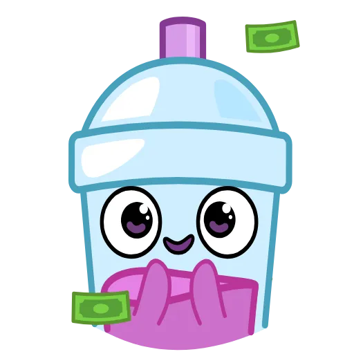 🤑 Эмодзи «🧋Bubble Tea» для Telegram