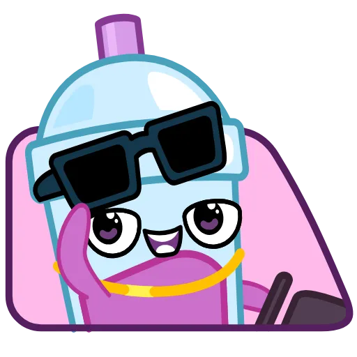 😎 Эмодзи «Bubble Tea» для Telegram
