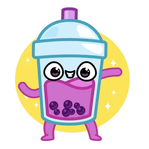 💃 Эмодзи «Bubble Tea» для Telegram