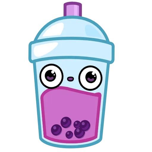 ❤️ Эмодзи «Bubble Tea» для Telegram