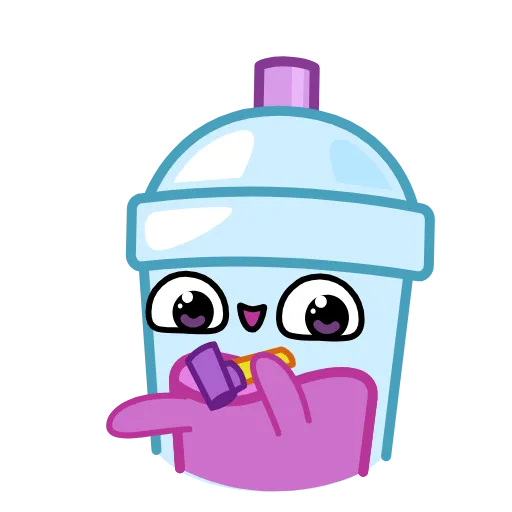 🥳 Эмодзи «Bubble Tea» для Telegram