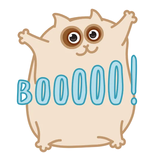 👻 Эмодзи «Bubo The Scarfcat» для Telegram