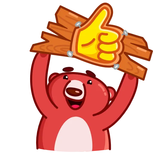👍 Стикер «Buddy Bear» для Telegram