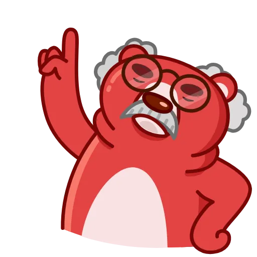 🤓 Стикер «Buddy Bear» для Telegram