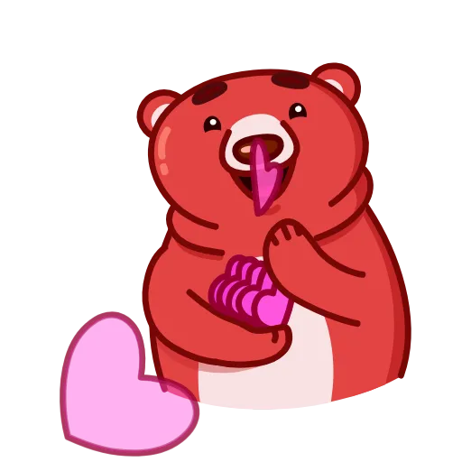 🥰 Стикер «Buddy Bear» для Telegram