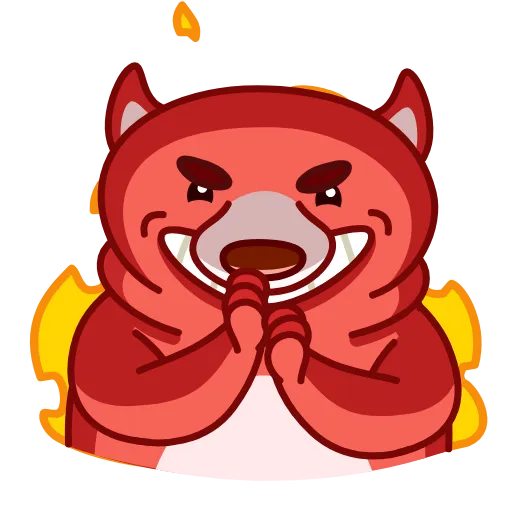😈 Стикер «Buddy Bear» для Telegram