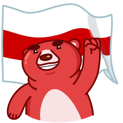 🇧🇾 Стикер «Buddy Bear» для Telegram