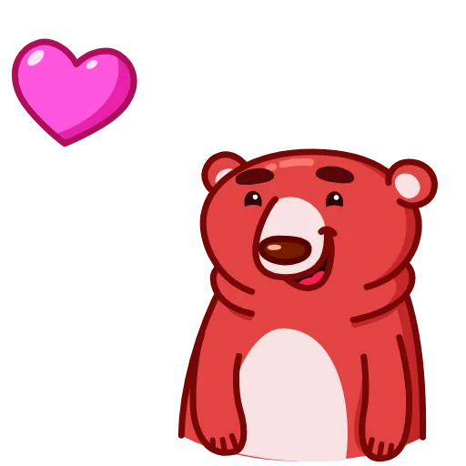 😘 Эмодзи «Buddy Bear» для Telegram