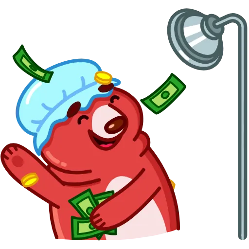 🤑 Эмодзи «Buddy Bear» для Telegram