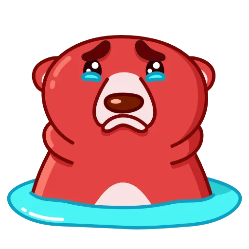 😢 Эмодзи «Buddy Bear» для Telegram