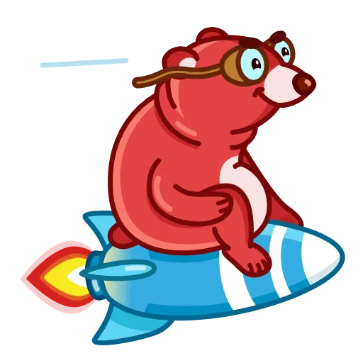 🚀 Эмодзи «Buddy Bear» для Telegram