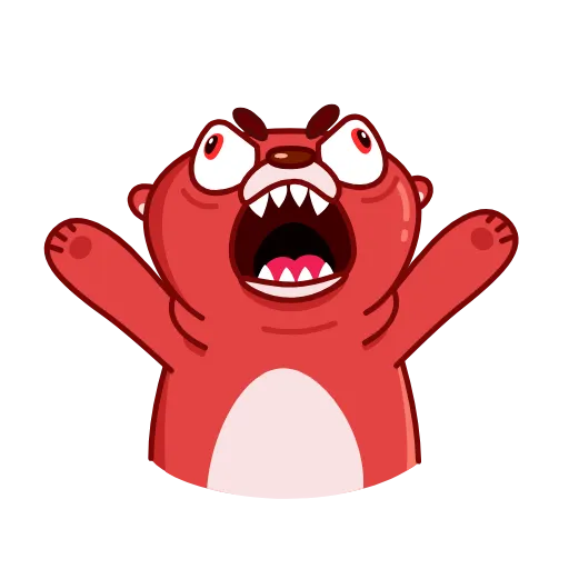 🤬 Эмодзи «Buddy Bear» для Telegram