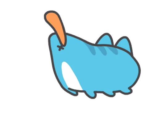 💩 Стикер «BugCat Capoo» для Telegram