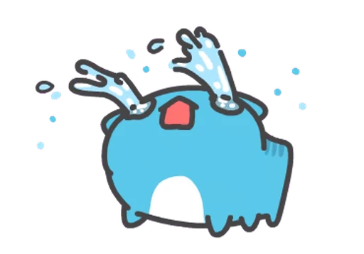 😭 Стикер «BugCat Capoo» для Telegram