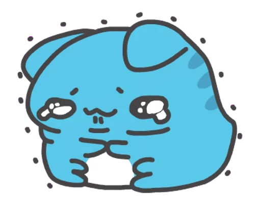 🥹 Стикер «BugCat Capoo» для Telegram