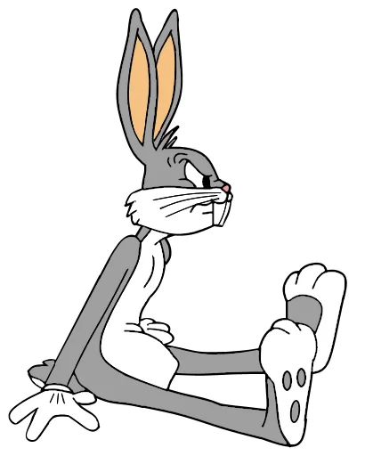 😠 Стикер «Bugs Bunny 3» для Telegram