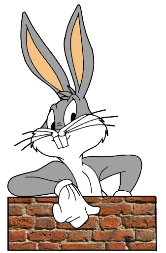 😏 Стикер «Bugs Bunny 3» для Telegram