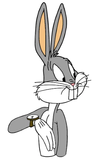 Стикерпак Bugs Bunny 3 для Telegram — скачать