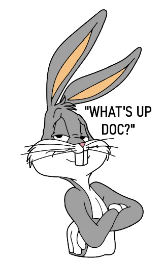 😏 Стикер «Bugs Bunny 3» для Telegram
