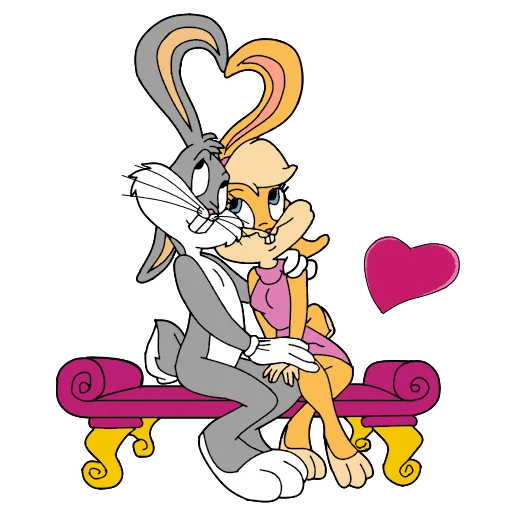 ❤️ Стикер «Bugs Bunny 3» для Telegram