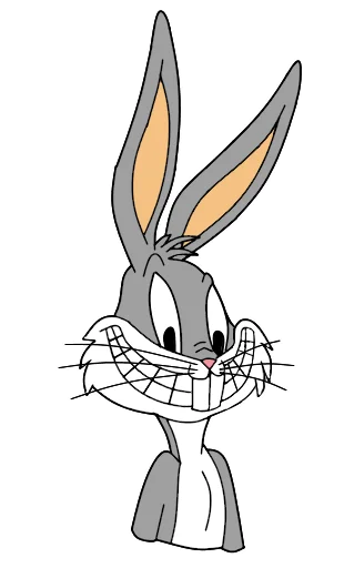 😁 Стикер «Bugs Bunny 3» для Telegram