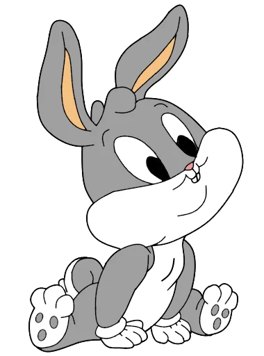 👶 Стикер «Bugs Bunny 3» для Telegram