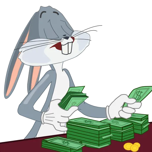🤑 Эмодзи «Bugs Bunny» для Telegram