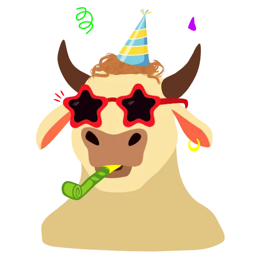 🥳 Эмодзи «Bull Drugi» для Telegram
