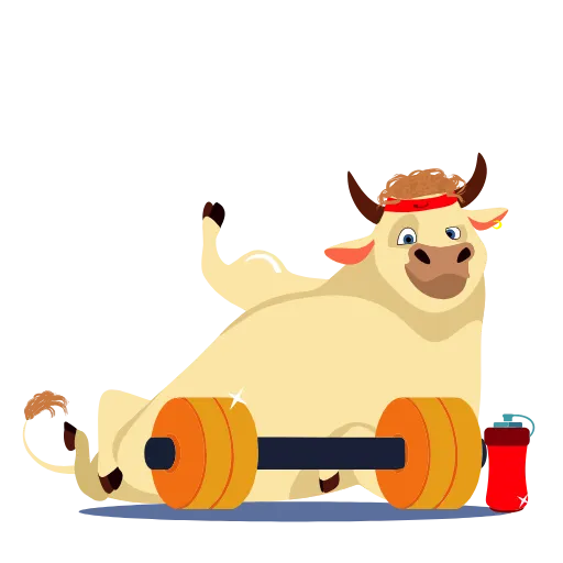 💪 Эмодзи «Bull Drugi» для Telegram