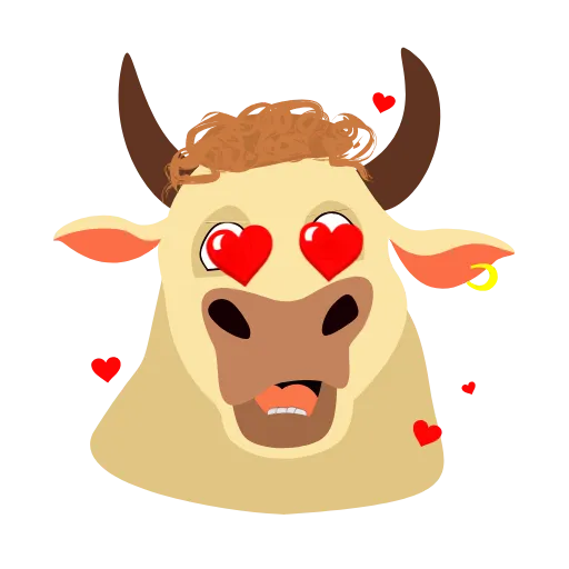 Стикерпак Bull Drugi для Telegram