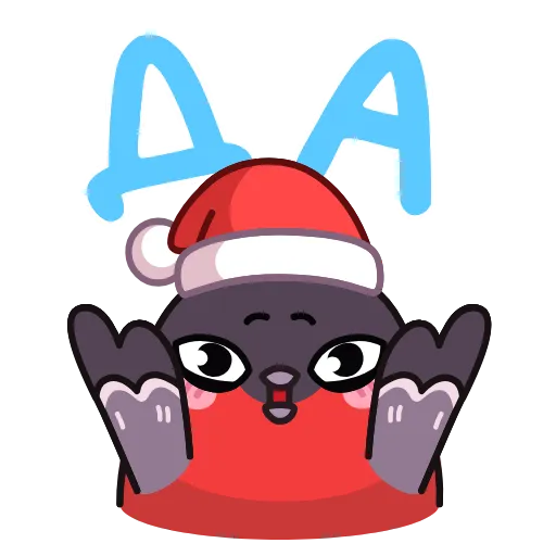 🤩 Эмодзи «Снегирь» для Telegram