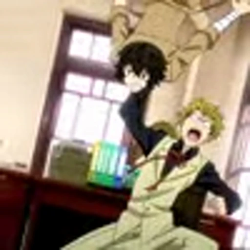 👿 Эмодзи «Bungou Stray Dogs S1Великий Из Бродячих Псов 1 Сезон» для Telegram