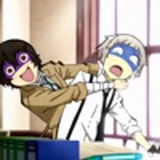 😜 Эмодзи «Bungou Stray Dogs S1Великий Из Бродячих Псов 1 Сезон» для Telegram