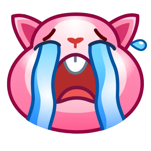 😭 Эмодзи «Bunny Emoji» для Telegram